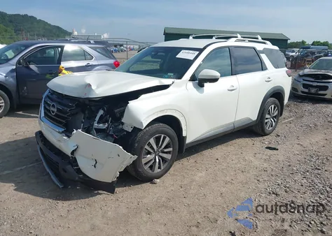 2024 Nissan Pathfinder Sl 4Wd z USA, uszkodzony, nr VIN 5N1DR3CC3RC223137